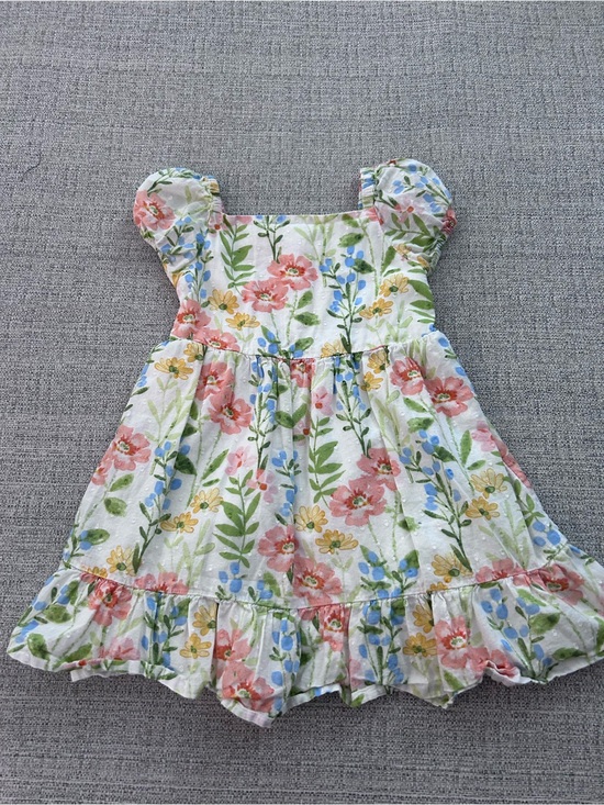 Gymboree Other - Gymboree White Floral Sundress with Pink, Blue & Yellow Accents. Size 4T